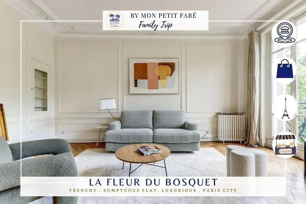 La Fleur Du Bosquet - Sumptuous- Eiffel Tower View Parigi