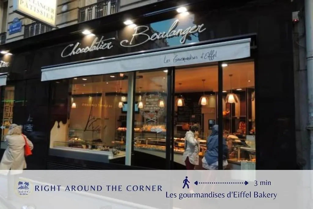La Fleur Du Bosquet - Sumptuous- Eiffel Tower View Apartment *
