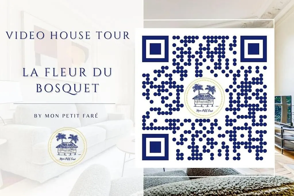 La Fleur Du Bosquet - Sumptuous- Eiffel Tower View Apartment Paris